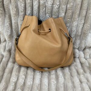 Gucci Leather Bucket Bag